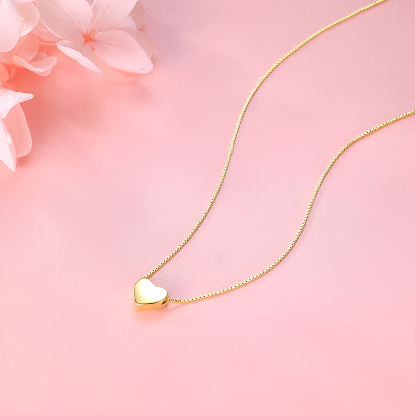 COLLIER CŒUR EN OR