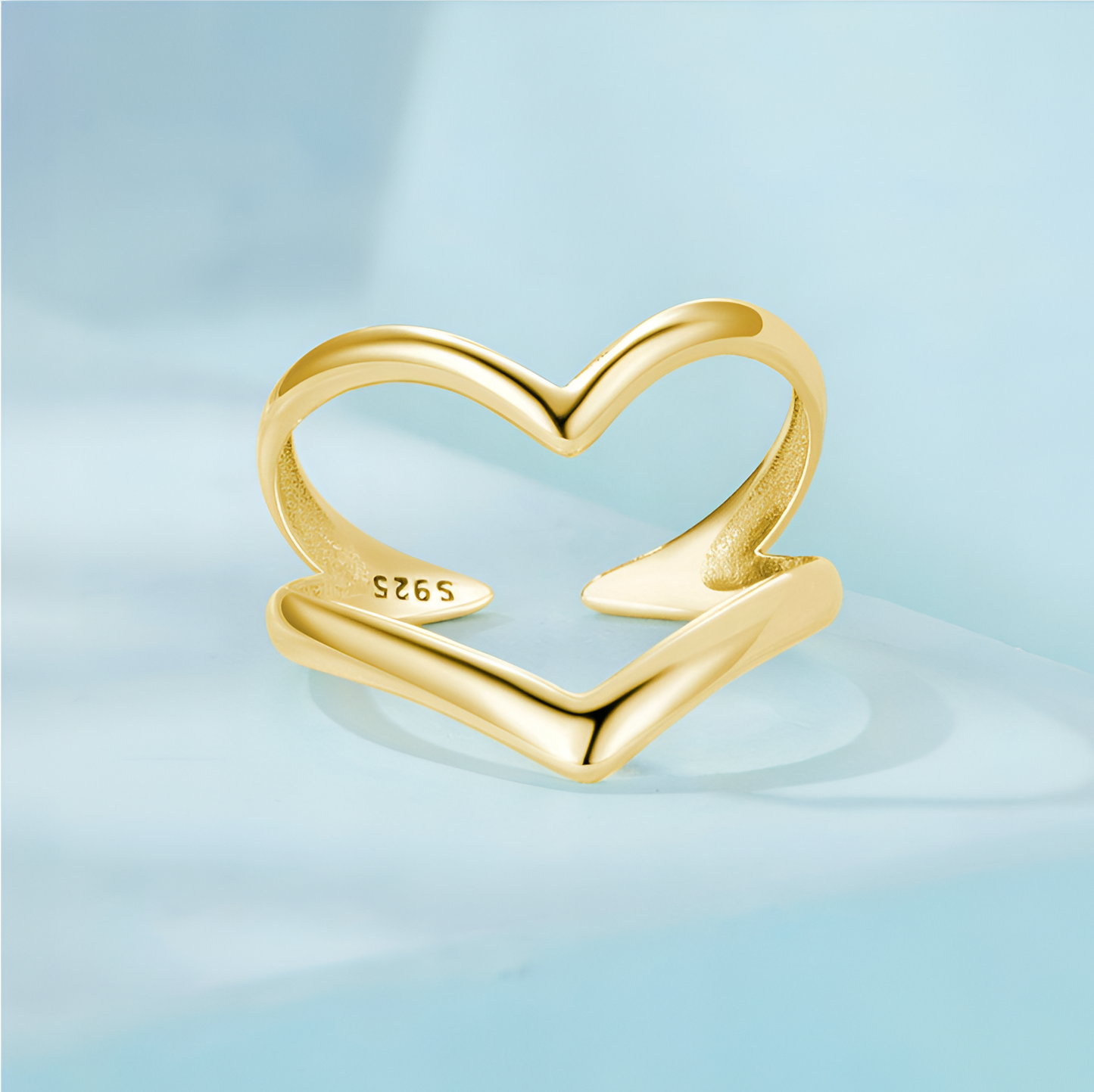 BAGUE DOUBLE OUVERTURE EN OR