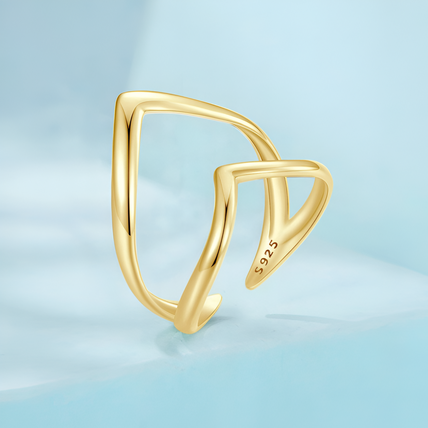 BAGUE DOUBLE OUVERTURE EN OR