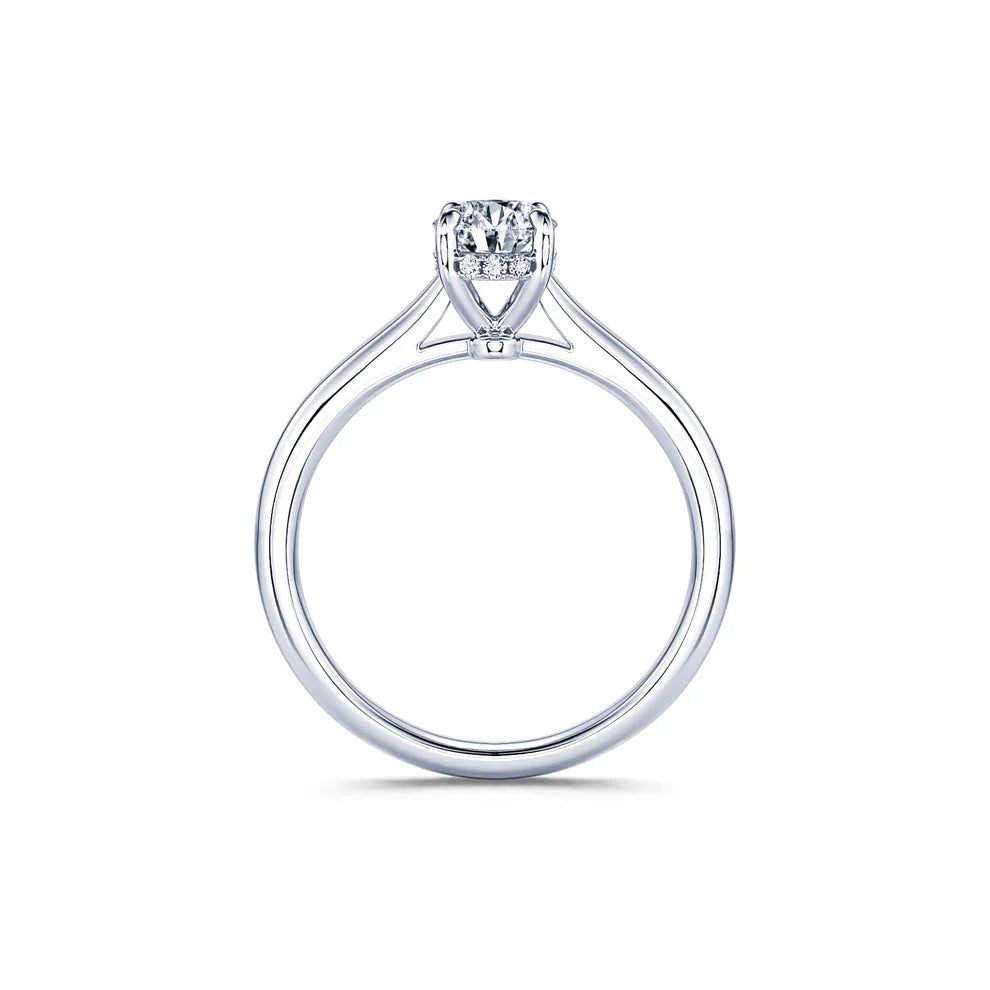 BAGUE MULTI DIAMANTS EN ARGENT