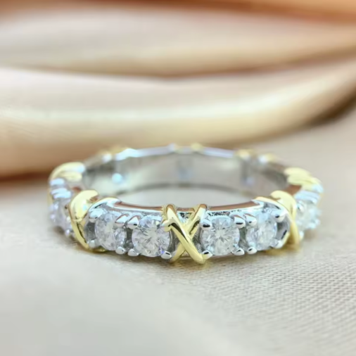 BAGUE PAIRE DE ZIRCONS