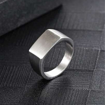 BAGUE PAVÉ EN ARGENT