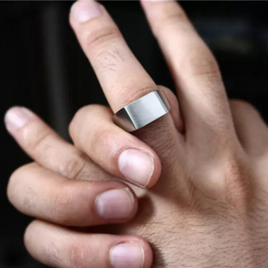 BAGUE PAVÉ EN ARGENT