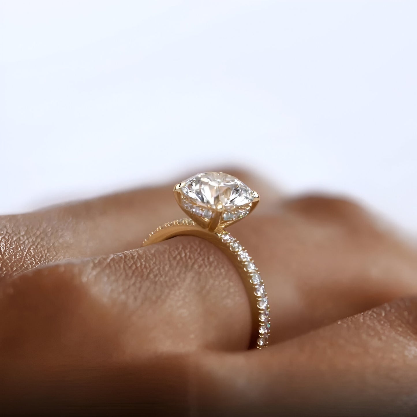 BAGUE ÉCLAT CÉLESTE EN OR