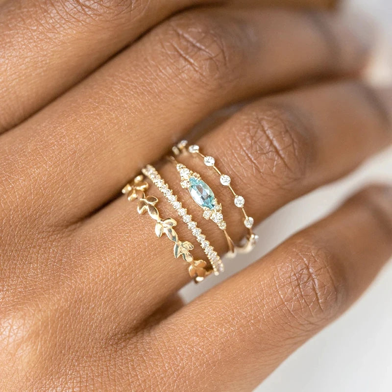 BAGUE ZIRCONIA AZÙRÉ