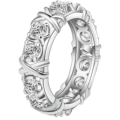 BAGUE PAIRE DE ZIRCONS