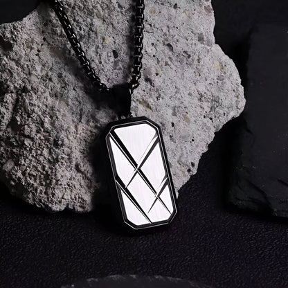 COLLIER PENDENTIF LIGNE D’OMBRE EN ARGENT