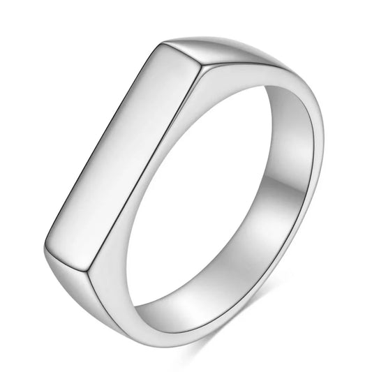 BAGUE PAVÉ FIN EN ARGENT