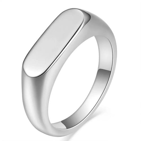 BAGUE PAVÉ ARRONDI EN ARGENT