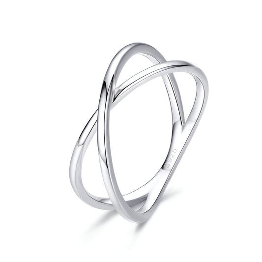 BAGUE CROISADE EN ARGENT