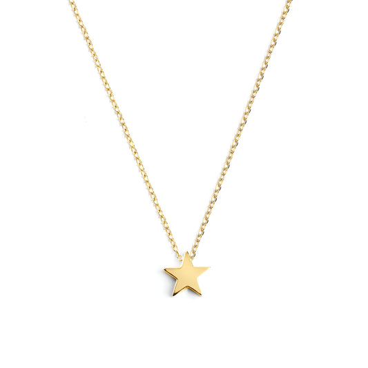COLLIER ÉTOILE EN OR LA PETITE REBELLE