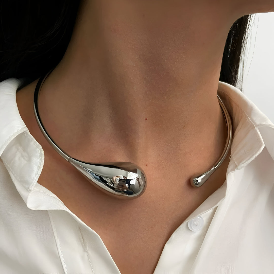 COLLIER GOCCIA EN ARGENT