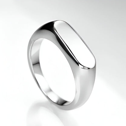 BAGUE PAVÉ ARRONDI EN ARGENT