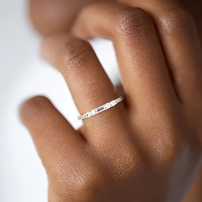 ALLIANCE MONTÉE CRISTAUX EN ARGENT