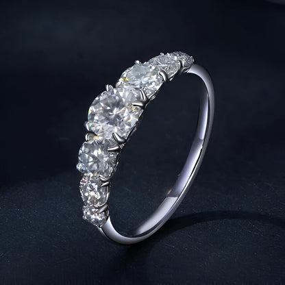 BAGUE VARIATION DE MOISSANITE